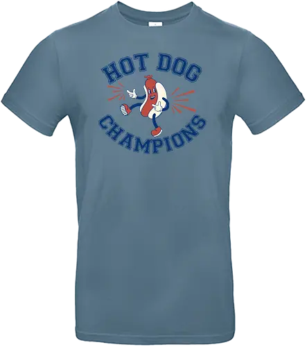 hot dog champions - champion, Hot Dog, college - Standard T-Shirt