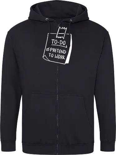 to do pretend to work