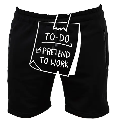 to do pretend to work