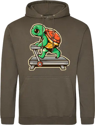 turtle doing walking exercise