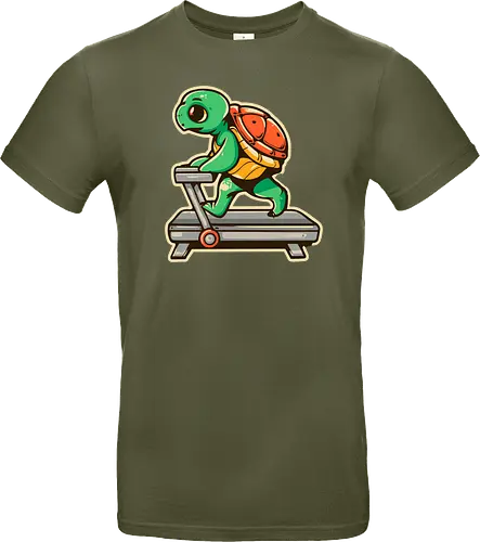 turtle doing walking exercise