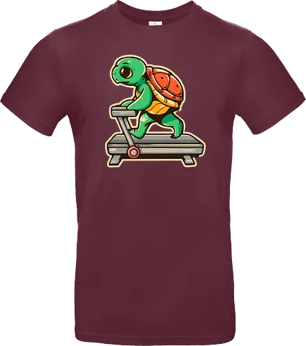 turtle doing walking exercise