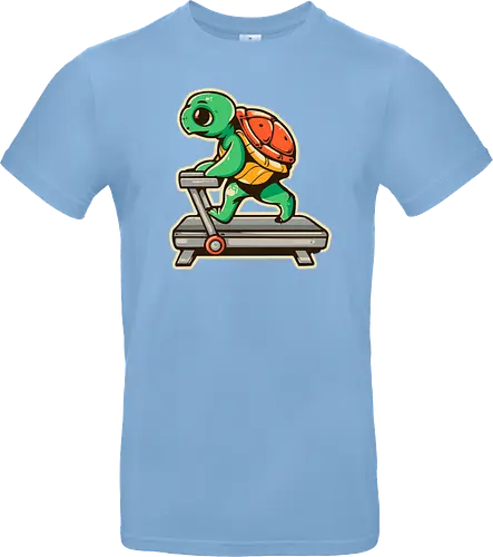 turtle doing walking exercise