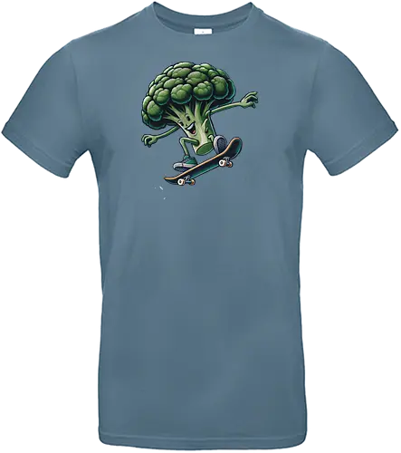 brocc-ollie - broccoli, skateboard - Standard T-Shirt
