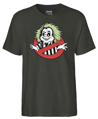 busted The Juice is Loose - ghost, buster, betelgeuse, mashup - Fairtrade T-Shirt