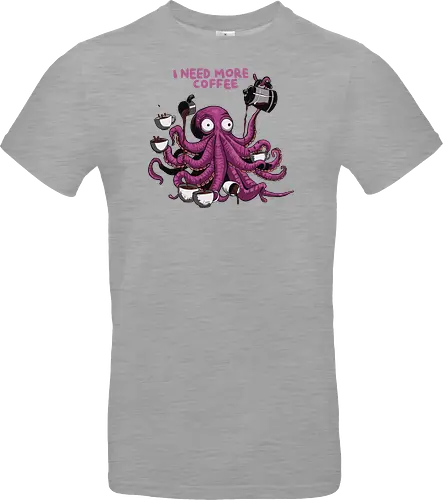 octopus i need more coffee