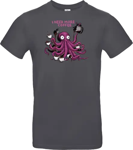 octopus i need more coffee