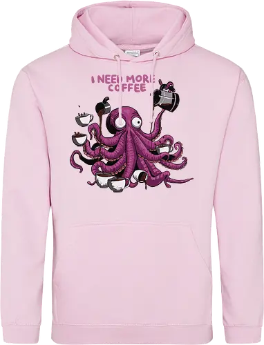 octopus i need more coffee