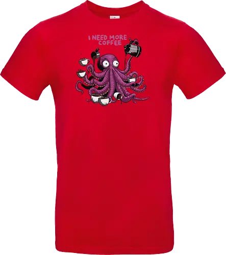 octopus i need more coffee