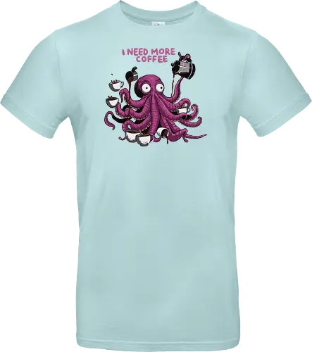 octopus i need more coffee