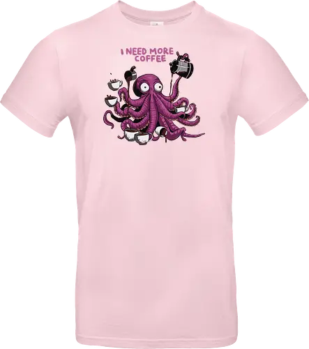 octopus i need more coffee