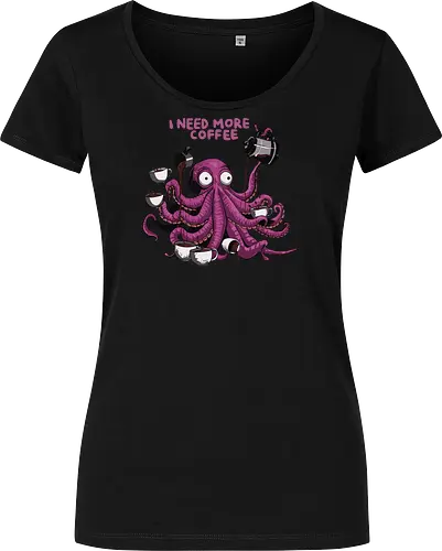 octopus i need more coffee