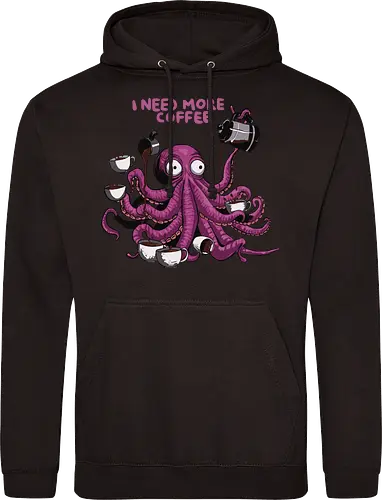 octopus i need more coffee