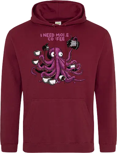 octopus i need more coffee