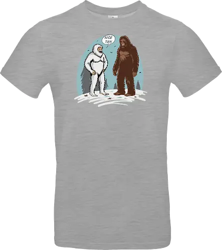 Yeti meets Sasquatch Nice tan