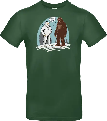 Yeti meets Sasquatch Nice tan