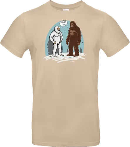 Yeti meets Sasquatch Nice tan