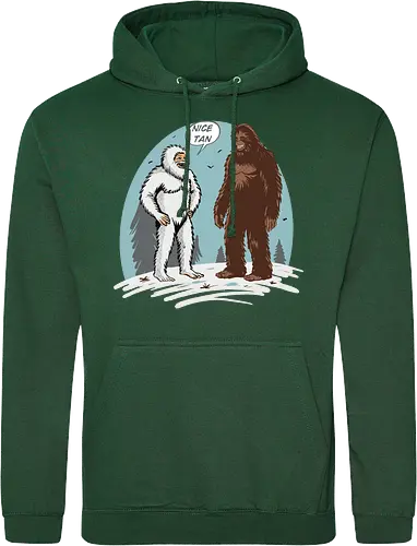 Yeti meets Sasquatch Nice tan