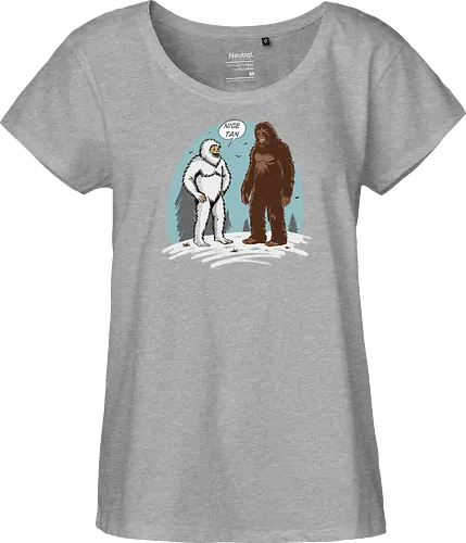 Yeti meets Sasquatch Nice tan