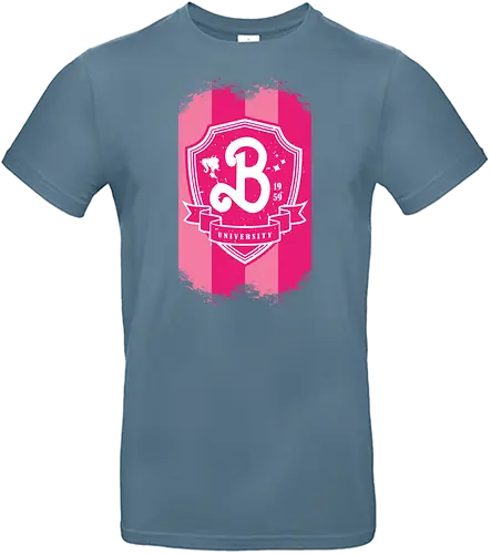 B University - pink, doll, uni, universität - Standard T-Shirt