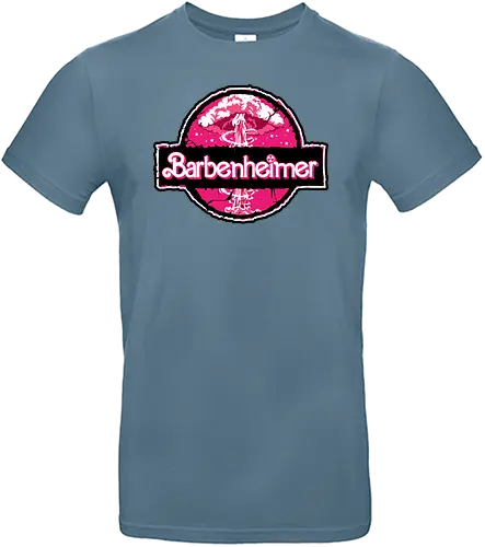 barbenheimer park - pink, doll, movie, oppenheimer, mashup - Standard T-Shirt