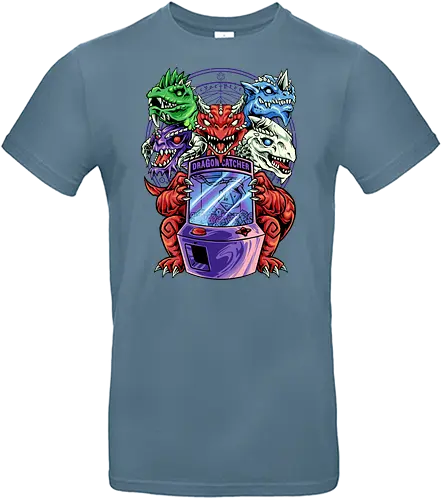 dragon catcher - dragon, dice, Arcade game - Standard T-Shirt