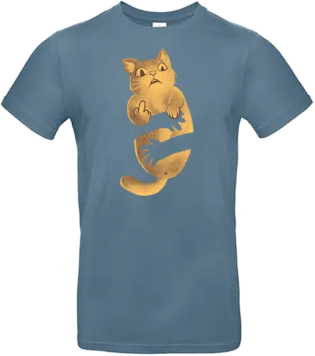 what the pets - cat, finger, F**k, hug - Standard T-Shirt