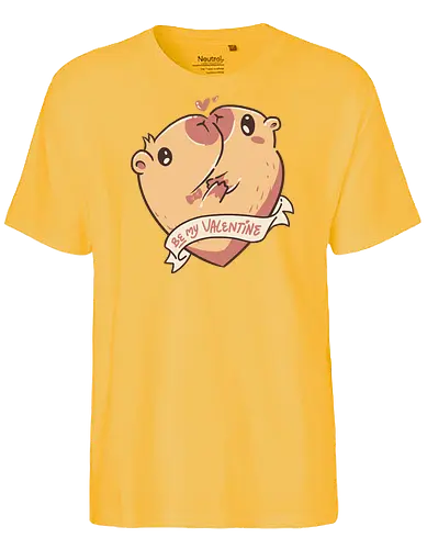 couplebara - Capybara, couple, hrt - Fairtrade T-Shirt