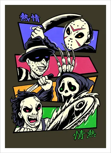 colorful horror