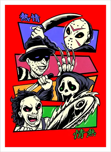 colorful horror