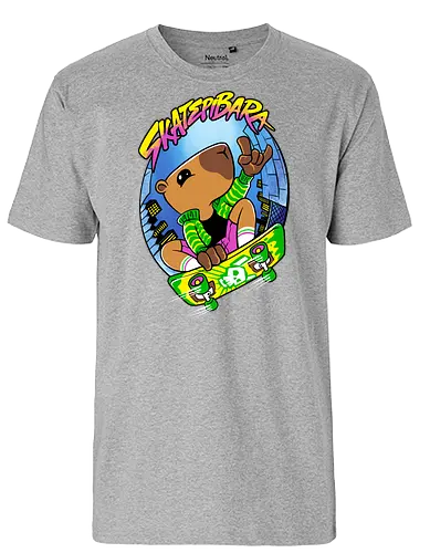 skatepibara - Skating, Capibara - Fairtrade T-Shirt