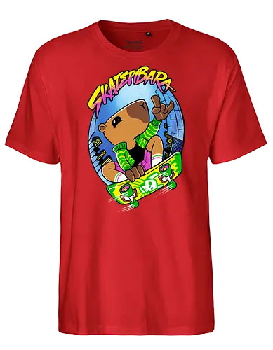 skatepibara - Skating, Capibara - Fairtrade T-Shirt