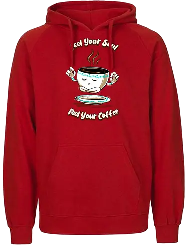 coffee meditation - zen, coffee - Fairtrade Hoodie