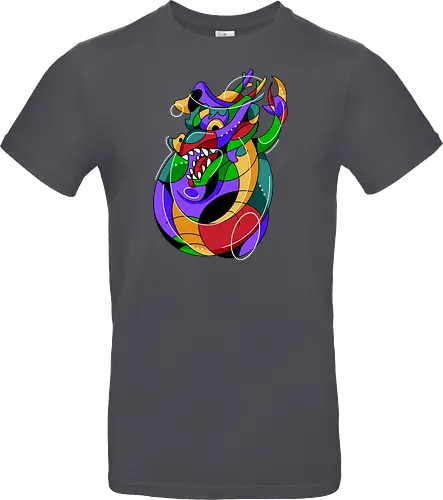 geometric dragon