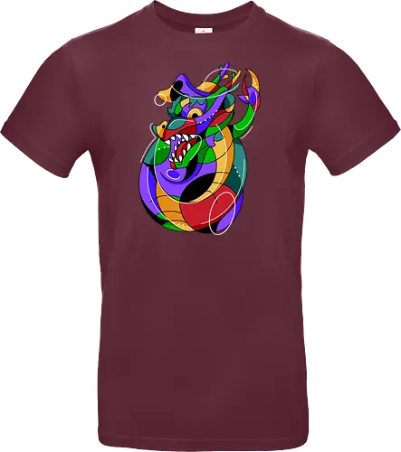 geometric dragon