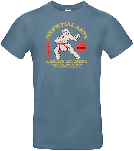 Meowtial Arts - martial arts, sport, karate, cat, katze - Standard T-Shirt