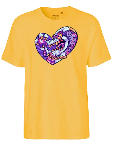 dragon in love - dragon - Fairtrade T-Shirt