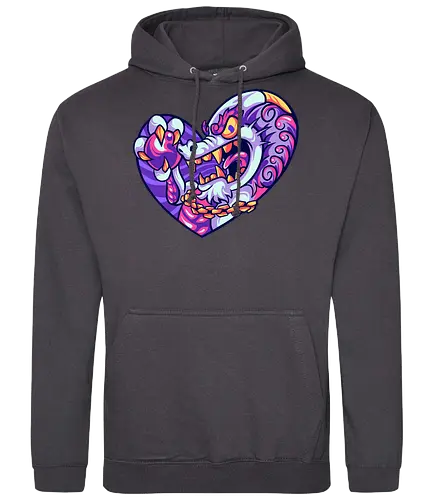 dragon in love - dragon - Standard Hoodie