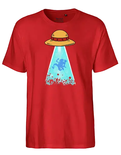 believe in pirate - one, piece, pirate, ufo - Fairtrade T-Shirt