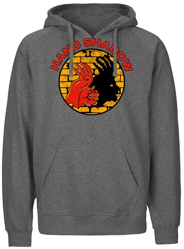 Hand Shadow - shadow play - Fairtrade Hoodie