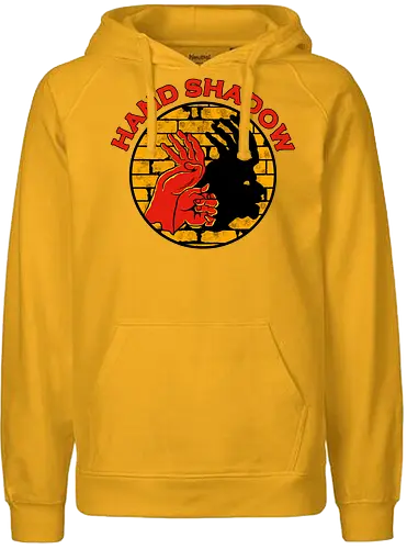 Hand Shadow - shadow play - Fairtrade Hoodie