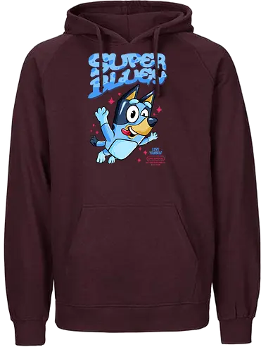 super bluey - dog - Fairtrade Hoodie