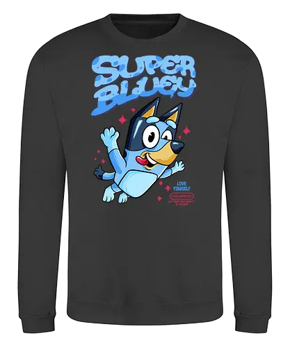 super bluey - dog - Sweatshirt