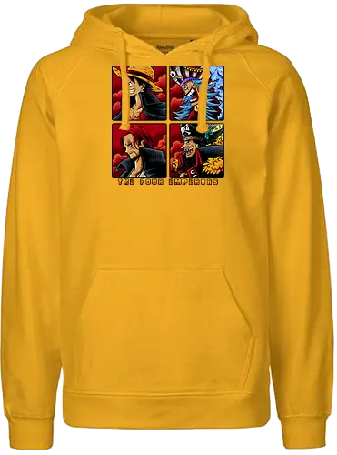 four emperor-colour ver. - one, piece, Raffy - Fairtrade Hoodie