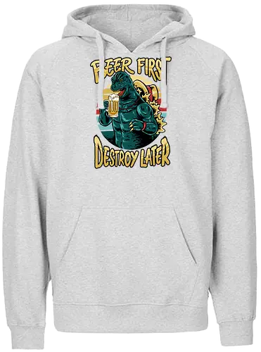 beerzilla - Kaiju, beer - Fairtrade Hoodie