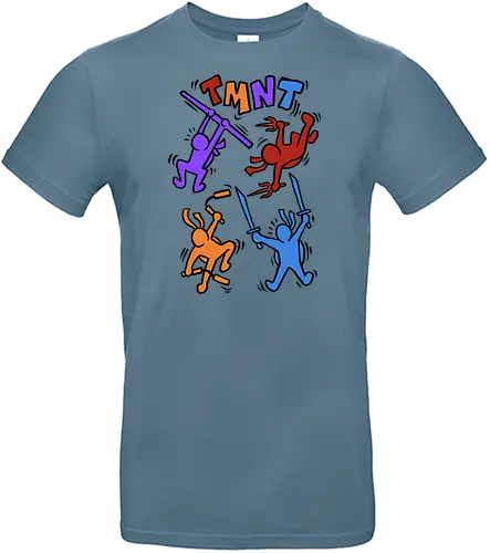 doodle ninja - turtle, power - Standard T-Shirt