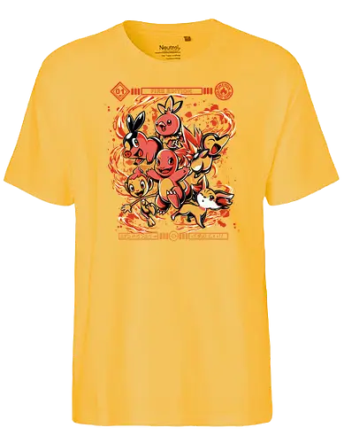 Fire Starters - starter, feuer, fire, pocket, monster - Fairtrade T-Shirt