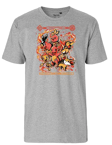 Fire Starters - starter, feuer, fire, pocket, monster - Fairtrade T-Shirt