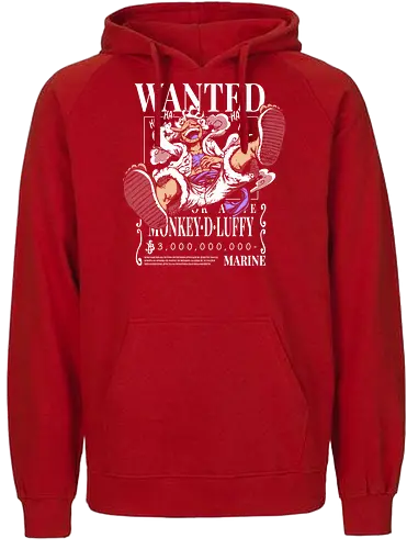 Strawhat Gr 5 bounty - Wanted, luffy, pirate, piece, anime, manga - Fairtrade Hoodie