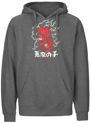 Demon Child - academia, hero, anime, manga - Fairtrade Hoodie